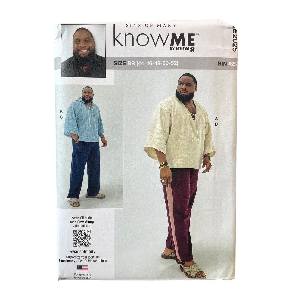 Knowme ME2025 Men's Top Hoodie Pants BB 44-52 Modern Casual